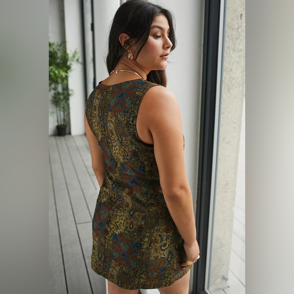 Bdg Multicolor Patterned Mini Dress - image 3